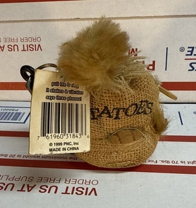 Vintage Cat in the Bag Potatoes Sack Vibrates Toy 1999 - Works! no sound - Picture 1 of 4