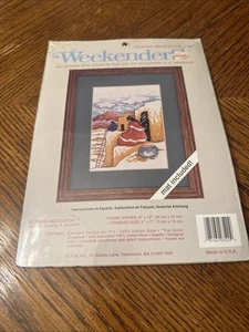 Weekenders JCA Southwest Morning Meditation Counted Cross Stitch Kit & Mat 03520 - Picture 1 of 8
