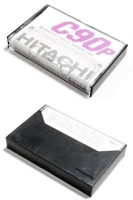 Una (1) cinta de casete HITACHI C-90 P versión Japón estado "solo cinta" Foto 1 de 3
