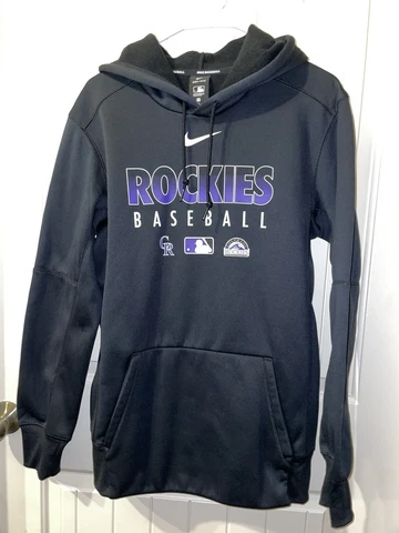 2020 Colorado Rockies Nike Dri-Fit Hoodie Medium Cover