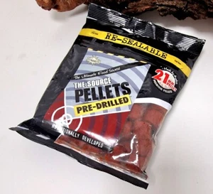 Dynamite Baits The Source Pellets 8mm 14mm 21mm Pre-Drilled 350g Fischmehl Robin - Picture 1 of 4