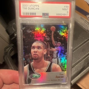 2001 Etopps Tim Duncan PSA9 - Picture 1 of 3