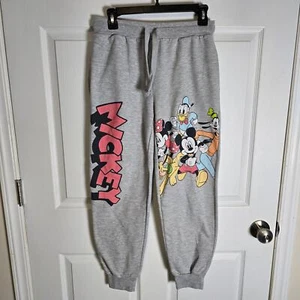 Disney Mickey Mouse Sweats-Gray-Junior M - Picture 1 of 5
