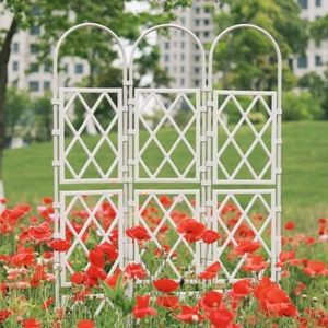 Large Garden Obelisk Strong Tubular Screen Cage Climbing Plant Flower Support UK - Picture 1 of 16