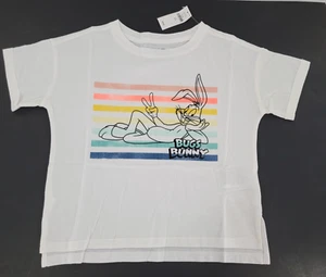 Gap Kids Looney Tones Graphic T-Shirt ~ Girls Kids Size S (6-7) ~ Bugs Bunny - Picture 1 of 2