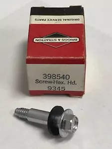 PIEZA BRIGGS & STRATTON # 398540, REPUESTO TORNILLO Y ARANDELA REEMPLAZA 692311-OEM - Imagen 1 de 4