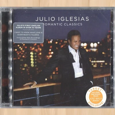 +1 BONUS TRACK----  JULIO IGLESIAS Romantic Classics TARGET CD Wendy Moten  0127 - Image 1 of 4
