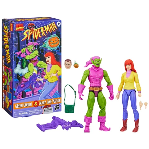 Marvel Legends Series MJ Watson & Green Goblin 6 IN Cover