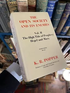 Karl Popper : The Open Society and its Enemies : 4th Editition 1962 : Philosophy - Picture 1 of 11