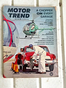 Vintage Motor Trend Magazine June 1963 - Picture 1 of 1
