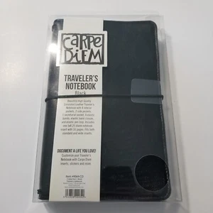 NEU Carpe Diem Traveler’s Notebook schwarz - Artikel #9069-CD - Bild 1 von 2