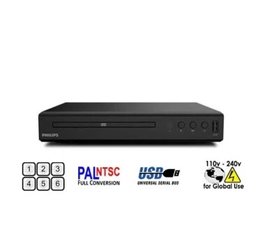 Philips TAEP200 Region Free HD DVD Player HDMI 1080P USB PAL/NTSC w/ HDMI Cable - Image 1 of 4