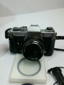 Yashica FR-II 35mm SLR Professional Film Camera, Bundle lense filter case flash - Picture 1 of 12