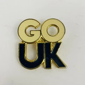 De colección Go UK Universidad de Kentucky Wildcats Pinback Botón Fútbol Baloncesto - Imagen 1 de 3