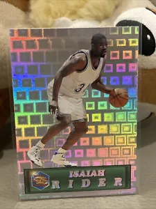 1994-95 Classic Pacific Crown Collection Refractor Prizm Isaiah Rider - Picture 1 of 2