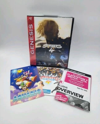Streets Of Rage 4 Classic EditIon Video Game PS4 Limited Run  Brand New Sealed  - Image 1 of 4