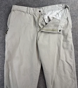 Pantalones chinos Columbia para hombre 34x30 blancos de ajuste regular - Imagen 1 de 9