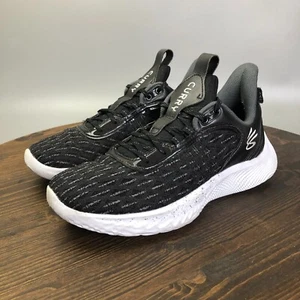 Under Armour Curry Flow 9 Mens Size 9 Black Athletic Basketball Shoes Sneakers - Picture 1 of 10