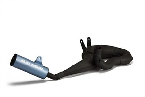MALOSSI POWER EXHAUST BLACK SOUND EXHAUST SYSTEM FOR PX 150 2T EURO 3 - Picture 1 of 1