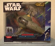 Jazwares Star Wars Boba Fett Starship  0021 Micro galaxy Squadron. SWJ0027 CiB