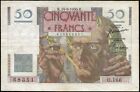 France - bank note Of 50 Francs Le Glass 24-08-1950 Ttb F.20.16
