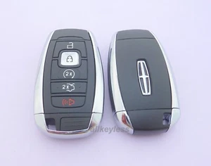 NEW OEM LINCOLN MKZ MKC CONTINENTAL smart keyless entry remote fob + BLANK KEY - Picture 1 of 3