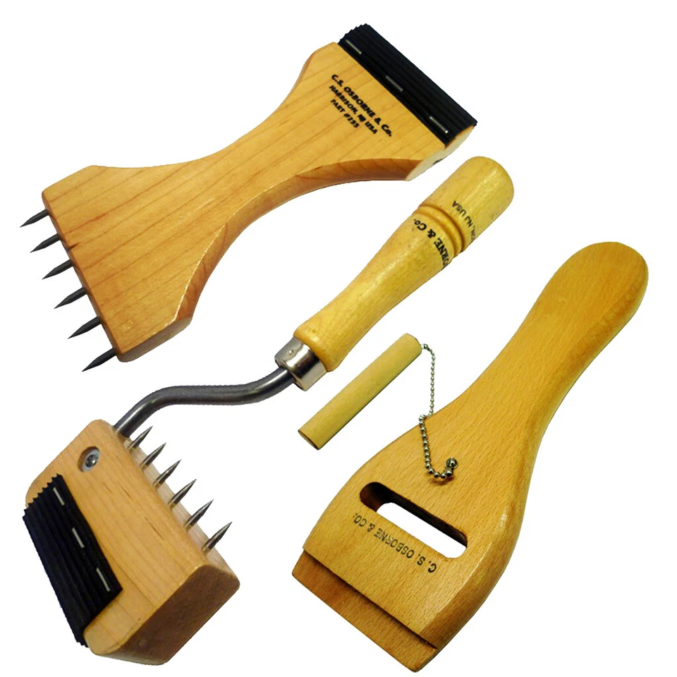 CS Osborne Professional Webbing Stretcher  Spiked, Gooseneck, Peg & Slot, Pliers - Image 1 of 1