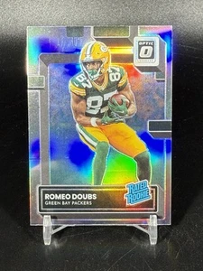 2022 Donruss Optic Holo #235 ROMEO DOUBS RC Rated Rookie Green Bay Packers - Foto 1 di 2