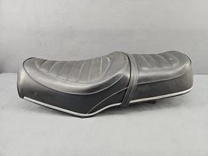 1981 GENUINE HONDA CB650 CUSTOM SEAT OEM BLACK - Picture 1 of 10