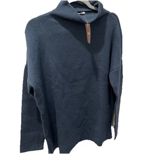 Suéter JJill Peacock Mock Cuello Alto Manga Larga M Algodón Nylon Poliéster - Imagen 1 de 9