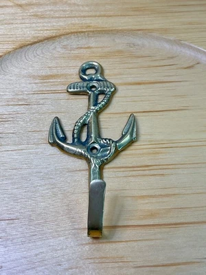 复古黄铜外套钩锚海军航海船 - 美国船舶 - 5 英寸 — 第 1/4 张图片