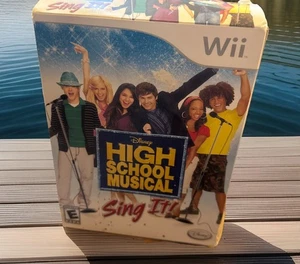 Nintendo Wii Spiel High School Musical Sing It! Mit Mikrofon Spiel VERSIEGELT - Bild 1 von 4