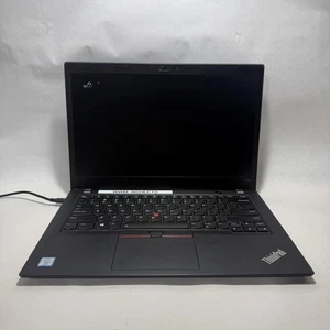 *Read LENOVO ThinkPad T480s 14" FHD LED i5-8350U @ 1.70GHz 256GB SSD 8GB W11P - Picture 1 of 11