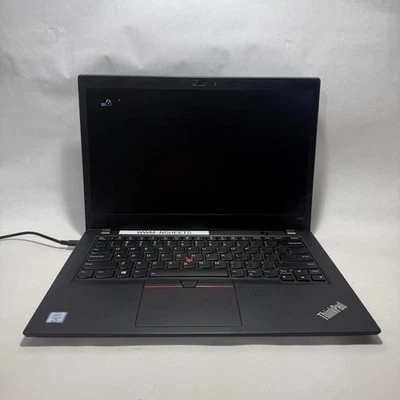 *Read LENOVO ThinkPad T480s 14" FHD LED i5-8350U @ 1.70GHz 256GB SSD 8GB W11P - Image 1 of 4