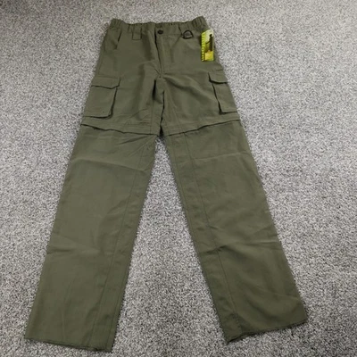 NUEVO Pantalones Boy Scouts Juveniles L Hombres 30X33 Verde Carga BSA Switchback Uniforme Carga Foto 1 de 4