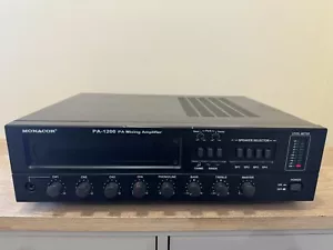 Monacor PA-1200 230v PA Mixer Amplifier - Picture 1 of 9