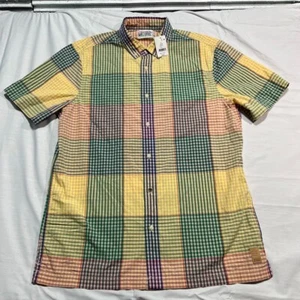 Scotch & Soda Amsterdam Casual Shirt Mens Lg Plaid Combo C Button Up New Tags - Picture 1 of 11