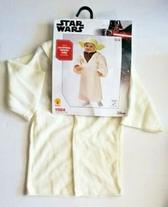 New Star Wars Yoda Halloween Costume Toddler 2T-3T Disney Kids Child Boy Girl - Picture 1 of 5