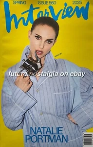 INTERVIEW magazine #558 NATALIE PORTMAN S/2025 Tate McRae Brandon Sklenar 🔥🔥 - Picture 1 of 20
