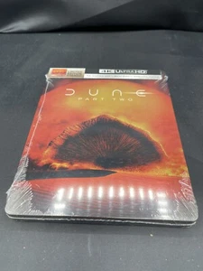 SEALED Dune Part Two (Steelbook) 4K Ultra HD + Blu-ray + Digital Copy Limited - Imagen 1 de 4