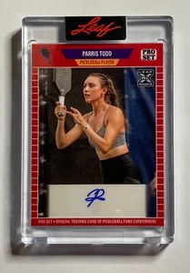 2023 Leaf Pro Set Parrish Todd Auto /500 Rookie Card XRC - Picture 1 of 2