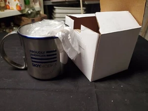 1 Skyy Vodka Moscow Mule EDELSTAHL Becher - Bild 1 von 2