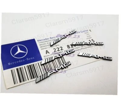 Эмблема рулевого колеса Samll алюминиевый внутренний значок для AMG Mercedes Benz 5 шт. - Изображение 1 из 4