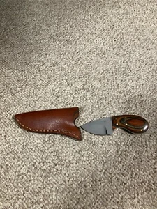 Jim JE Parker Custom Knife Skinner, Leather Sheath - Picture 1 of 11