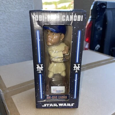 NY METS ROBINSON CANO "OBI WAN CANOBI" STAR WARS BOBBLEHEAD NUEVO ORIGINAL Foto 1 de 4