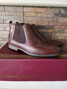 Base London Saffron Boots - Waxy Brown - Size 7 UK. NEW. - Picture 1 of 7