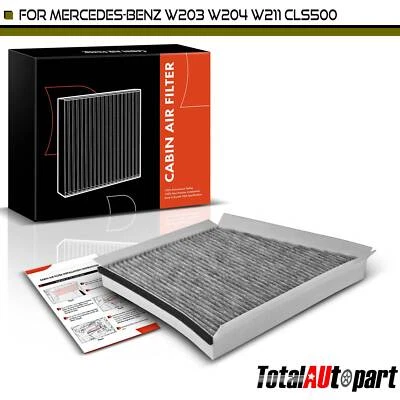 Новый воздушный фильтр салона с активированным углем для Mercedes-Benz E280 E320 E350 E500 E550 - Изображение 1 из 4