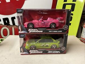 Jada Fast & Furious Series Brian’s Evo & Suki’s S2000