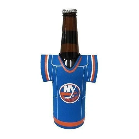 New York Islanders Bottle Jersey Holder 12oz Insulated Koozie Cover