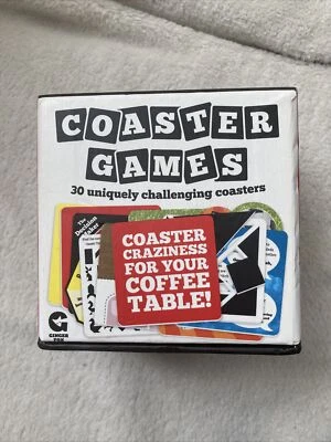 Ginger Fox - COASTER GAMES - 30 Double Sided Coasters -Trivia Puzzles Challenges - Image 1 of 4